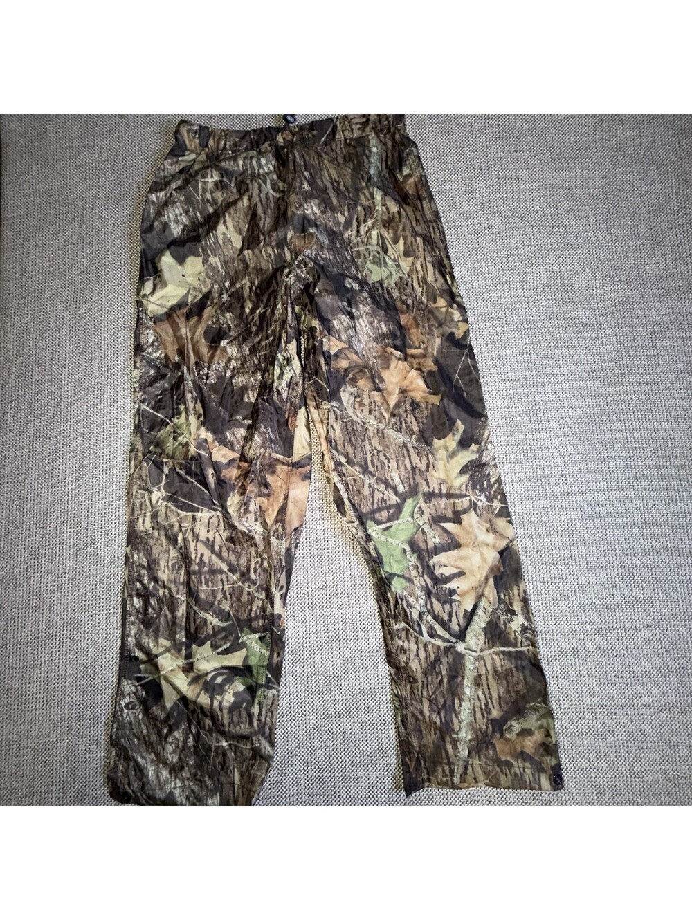 RedHead Mossy Oak Break-Up Camo Rain Pants Mens Small Nylon Hunting Outdoor